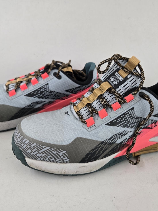 Reebok Shoes - Reebok Woman's Lightweight Running Shoe - Gray with Pink Accents